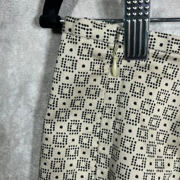 Pendleton Pencil Skirt Womens Size 10 Beige Geometric‎ Print Knee Length Lined - Picture 4 of 9